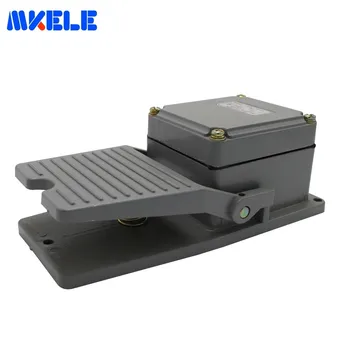 

Pedal Switcher Foot Pressure Switch 50-60Hz Plastic New Black Wired MKLT-3 High Frequency Foot Switch Pedal Aluminum Alloy