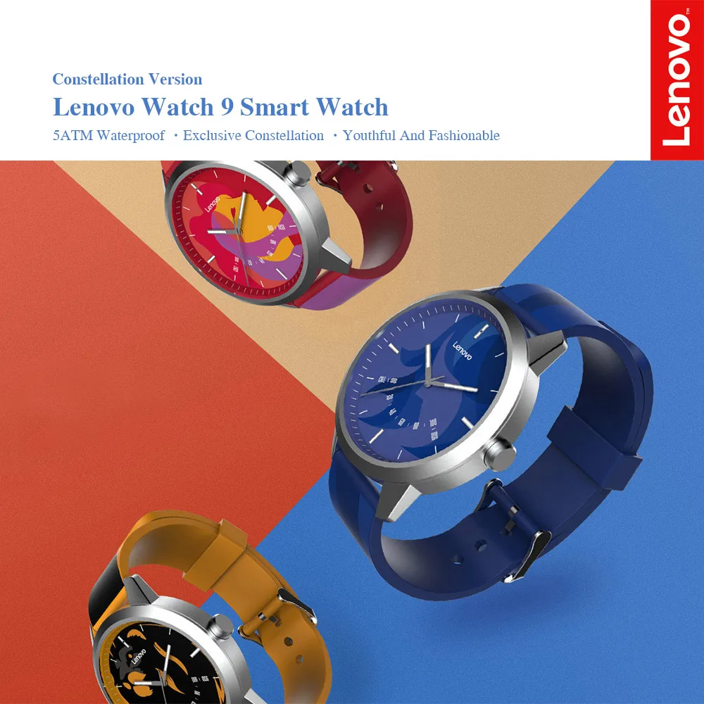 Lenovo Watch 9 Smart Watch Constellation Series 5ATM Waterproof Steel Casing Luminous Pointer Fitness Tracker Pedometer Calorie Lenovo Watch 9 Smart Watch Constellation Series 5ATM Waterproof Steel Casing Luminous Pointer Fitness Tracker Pedometer Calorie