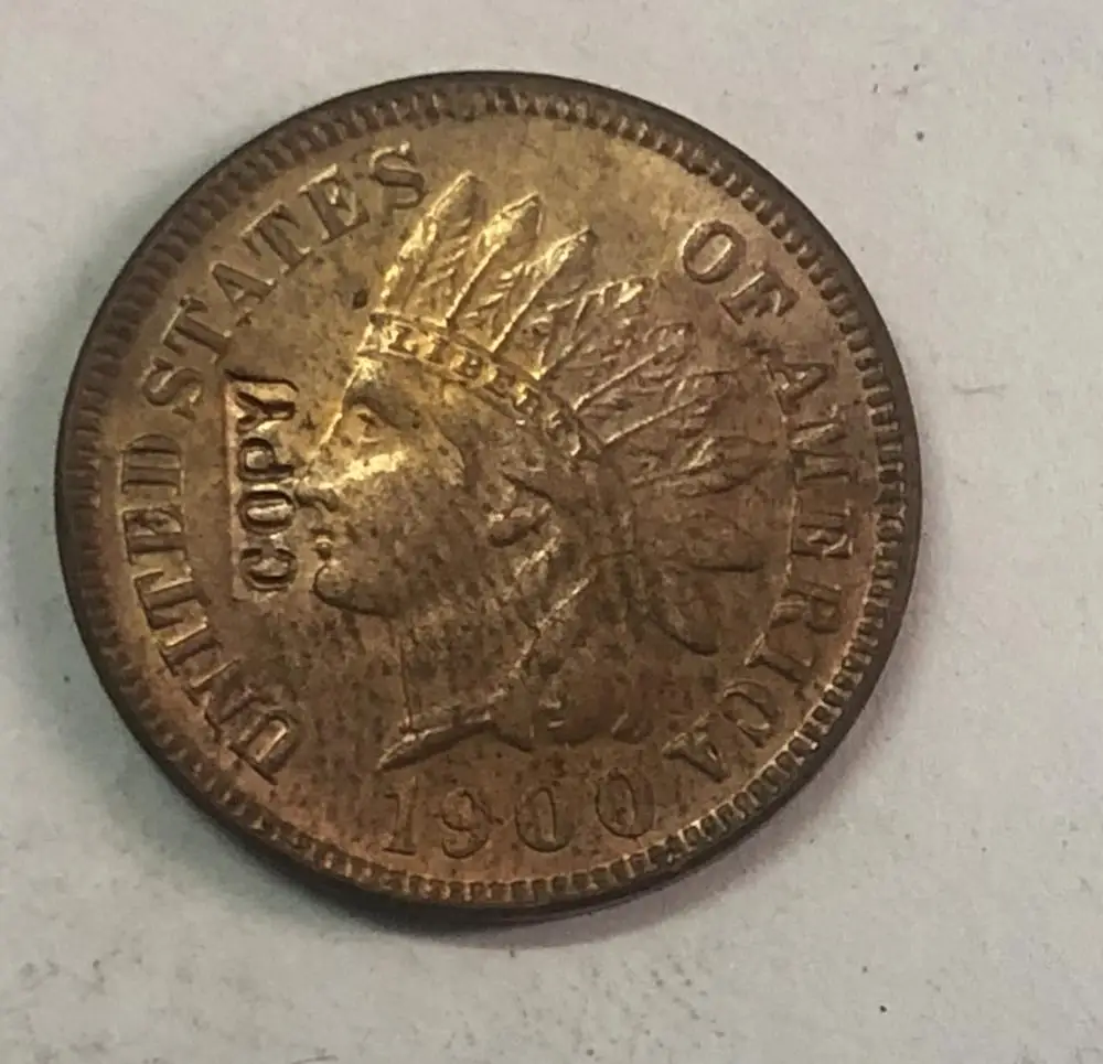1900 United States 1 Cent &quotIndian Head Cent&quot | Дом и сад