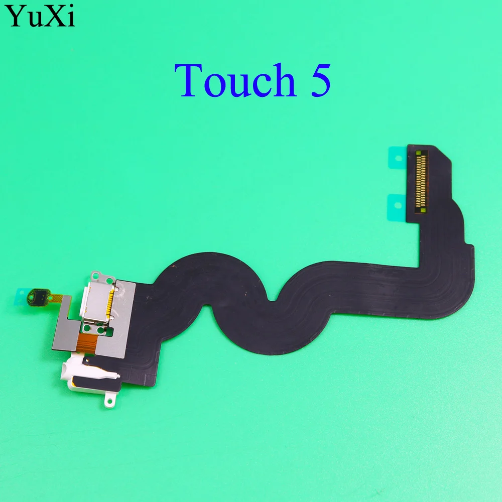 YuXi сенсорный 5 USB зарядное устройство зарядная док-станция гнездо для подключения наушников Flex для iPod Touch5 5th Gen Главная кнопка гибкий кабель