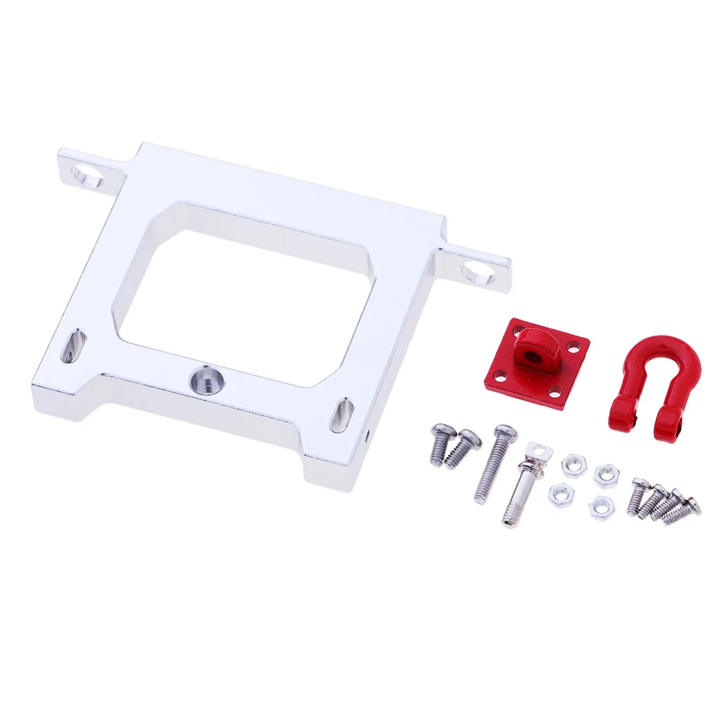 RC Rear Bumper & Tow Hook for WPL B14 B16 B24 JJRC Q60 Q61 4WD 6WD RC Car Truck