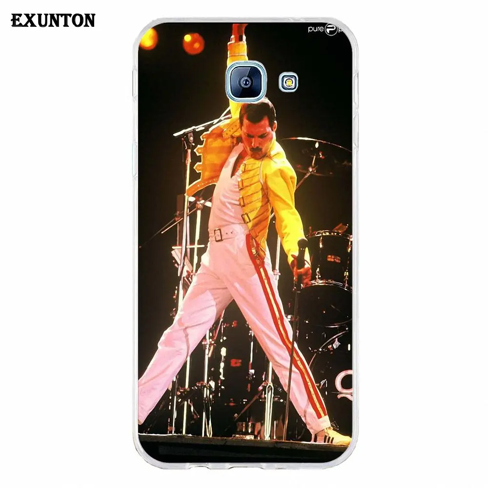 Фредди Меркури Queen Полоса мягкий милый чехол для Galaxy Alpha Core Prime Note 2, 3, 4, 5, S3 S4 S5 S6 S7 S8 mini edge Plus - Цвет: as picture
