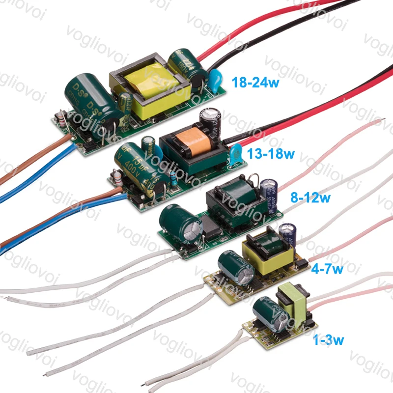 Vogliovoi 1-3W Светодиодный источник питания со встроенным постоянным током 90-265 в выход мА трансформатор