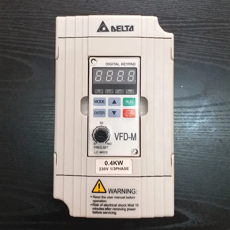 

[New Delta Inverter] Delta Inverter VFD004M21A Single Phase 220V 0.4KW