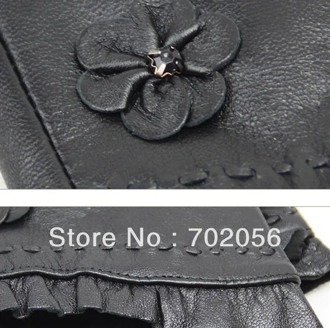 Рисунок 5 - Женские перчатки из натуральной кожи florwer