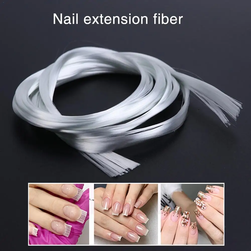 Стекловолоконный расширитель для ногтей Fibernails УФ гель быстрое строительство акриловые наконечники шелковые волокна аксессуары для