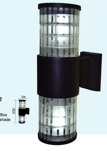 108*330 мм 6 Вт вверх и вниз Открытый водонепроницаемый светодиодный настенный светильник arandela externa led коридор балконли настенный светильник
