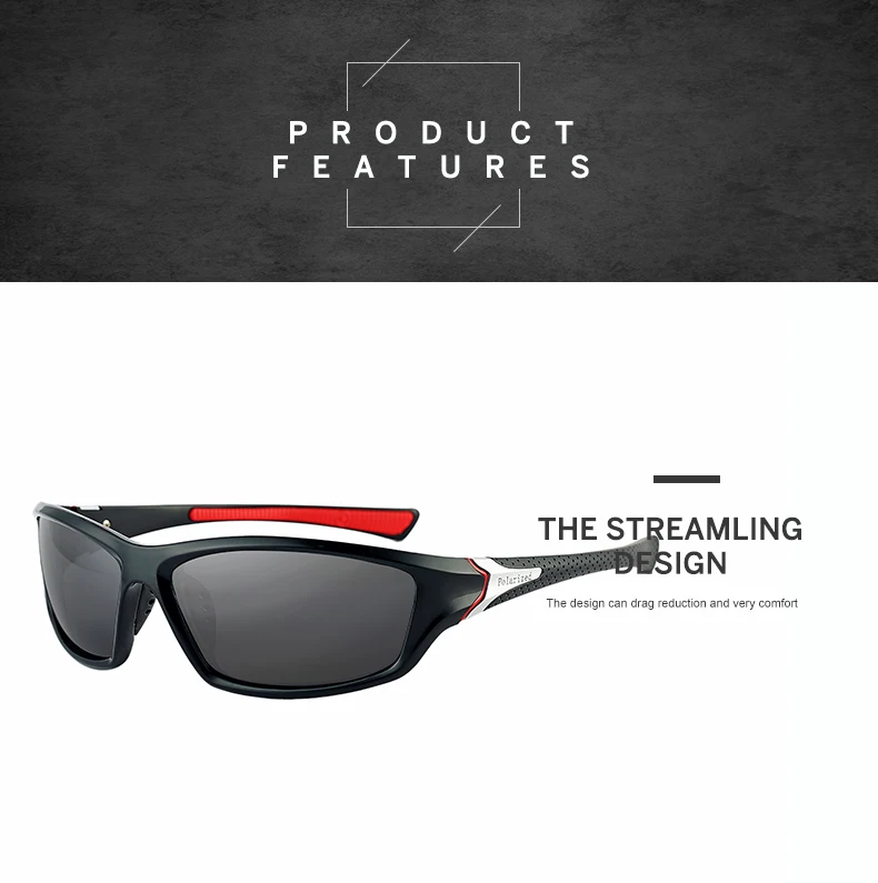 Унисекс UV400 поляризационные солнцезащитные очки для вождения Мужские поляризационные стильные солнцезащитные очки мужские очки