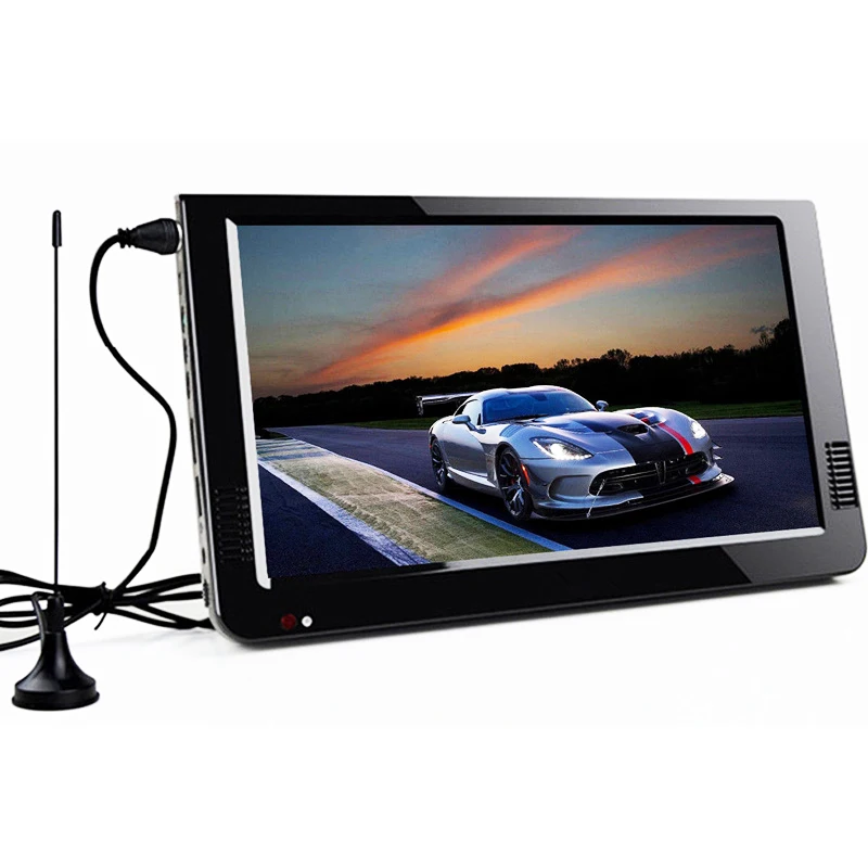 

10.2"LCD DVB-T/T2 Digital/Analog Portable AC3 TV MP3 MP4 Player Support TF/USB/AV Port Car Digital Television