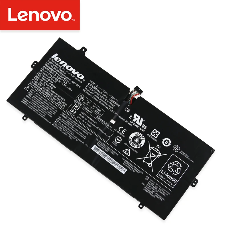 Аккумулятор для ноутбука lenovo Йога 4 PRO 900 900-13ISK 900-IFI 900-ISE 5B10H43261 L14L4P24 L14M4P24