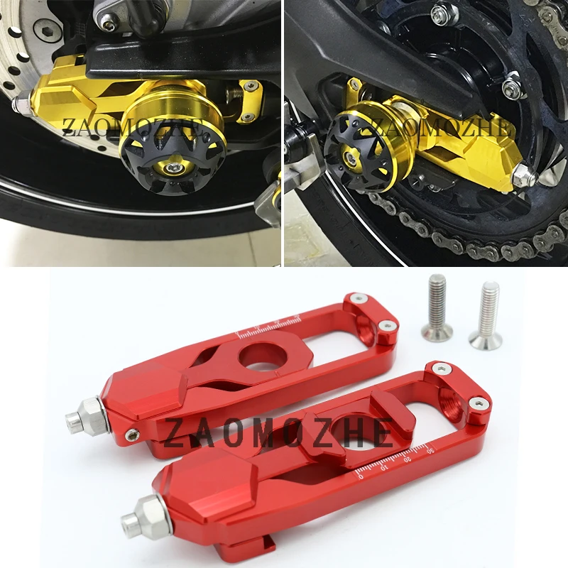 ZAOMOZHE MT09 FZ09 MT 09 регулятор цепи для YAMAHA TRACER FZ FJ 2014 2015 CNC алюминиевый