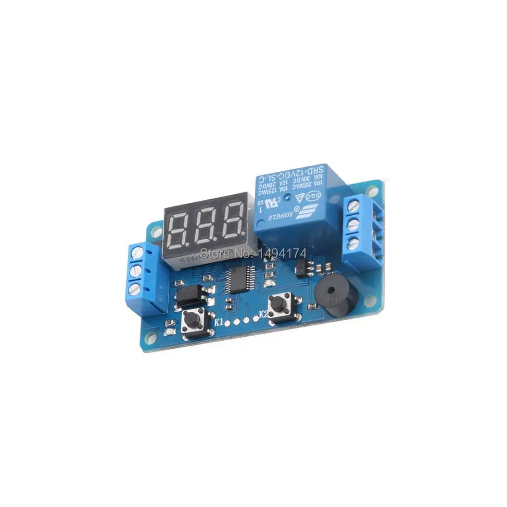 WQScosea Q8S-226 PLC Автоматизация DC 12V Led реле управления таймером задержки переключатель