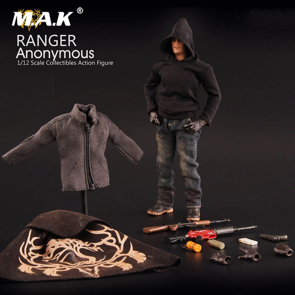 

V00012 1/12 Collectible Full Set Ranger Anonymous Series The Ranger Man Forester Figure Model Toys for Fans Collection Gift