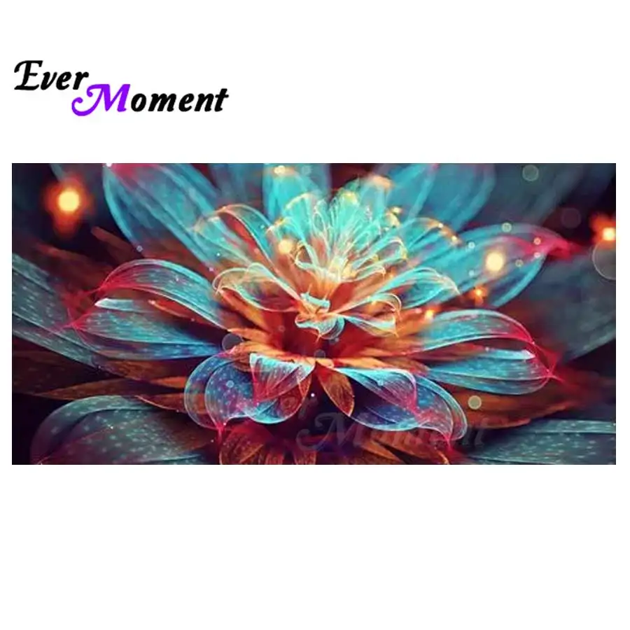 

Ever Moment Diamond Painting 5D DIY Mosaic Full Square Drill Flower Picture Of Rhinestone Diamond Embroidery Handmade 3F574