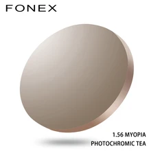 1,56 1,61 1,67(SPH-0,50~-8,00) фотохромные CR-39 по рецепту из смолы Асферические стекла линзы близорукость солнцезащитные очки линзы Lentes