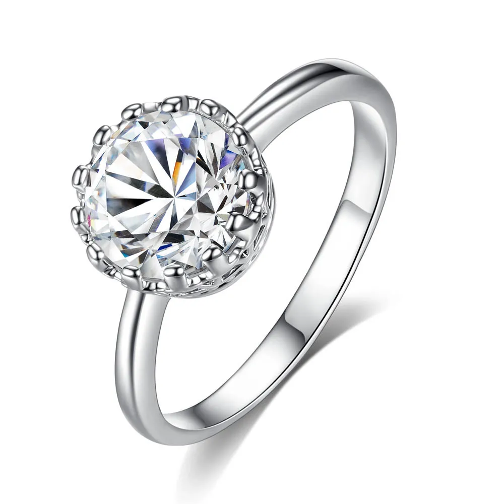 Clic Las Jewelry Ring Fashion Accessories Crown Clic Las Jewelry Ring Fashion Accessories Crown Simple Zircon Valentine S Day Gifts In Engagement Rings From