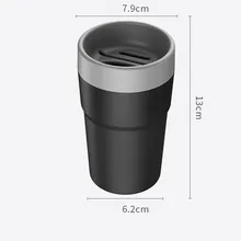 13x8x8 см креативная многофункциональная четырехв-1 бумажная коробка под салфетку Авто Коробка для хранения автомобиля черный, серебристый, желтый, красный, синий