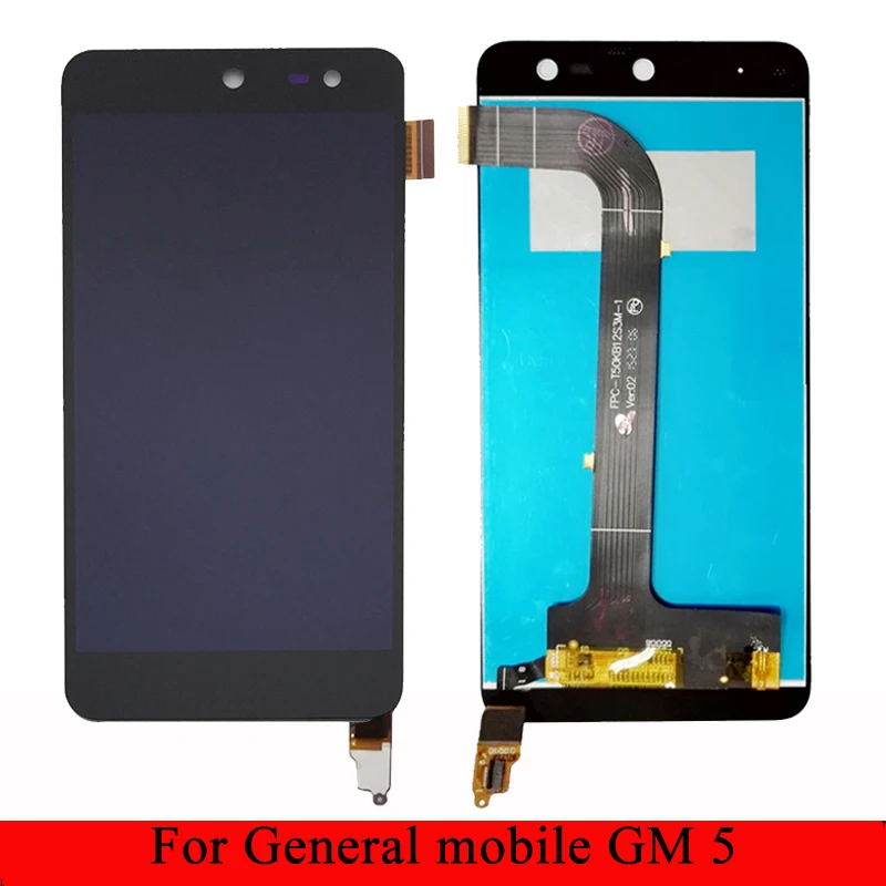 

For General mobile GM 5 LCD Display +Touch Screen 100% tested Digitizer Assembly Replacement Accessories IN Stock