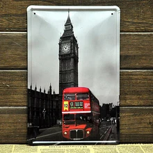 [Mike86] жестяная вывеска Искусство украшения стены домашний кафе-бар металлические знаки Ретро A-317 заказ смешивания 20*30 см