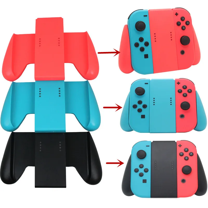 

Comfort Hand Grip Handle Bracket Support Cradle Holder for Nintendoswicth Nintend Switch NS Joy-Con Plastic Handle Bracket
