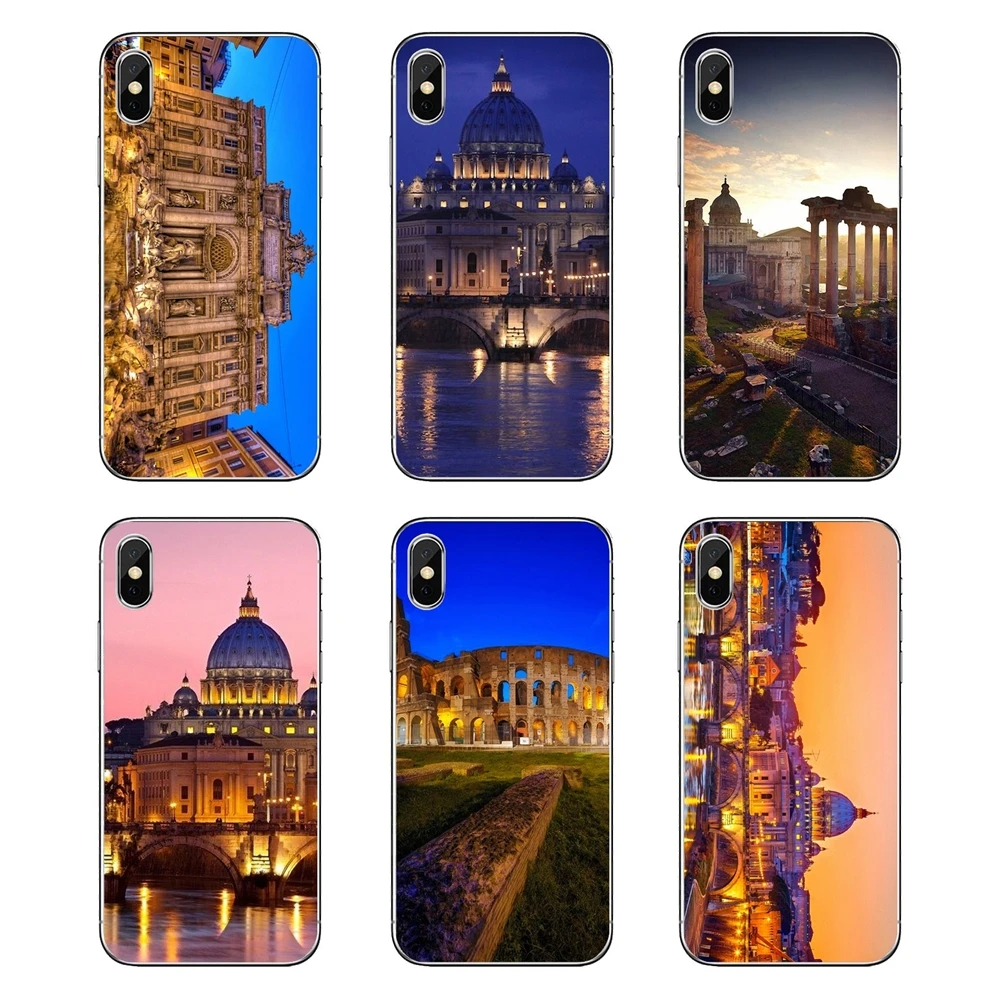 For iPod Touch iPhone 4 4S 5 5S 5C SE 6 6S 7 8 X XR XS Plus MAX Perfect Vatican City State Rome Italy Silicone Phone Shell Cases |