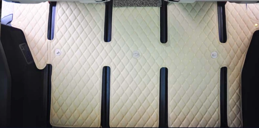 Высоко Качественные маты! Специальные автомобильные коврики+ один коврик в багажник для Mercedes Benz Viano 7 8 мест 2010-2004 водонепроницаемые ковры