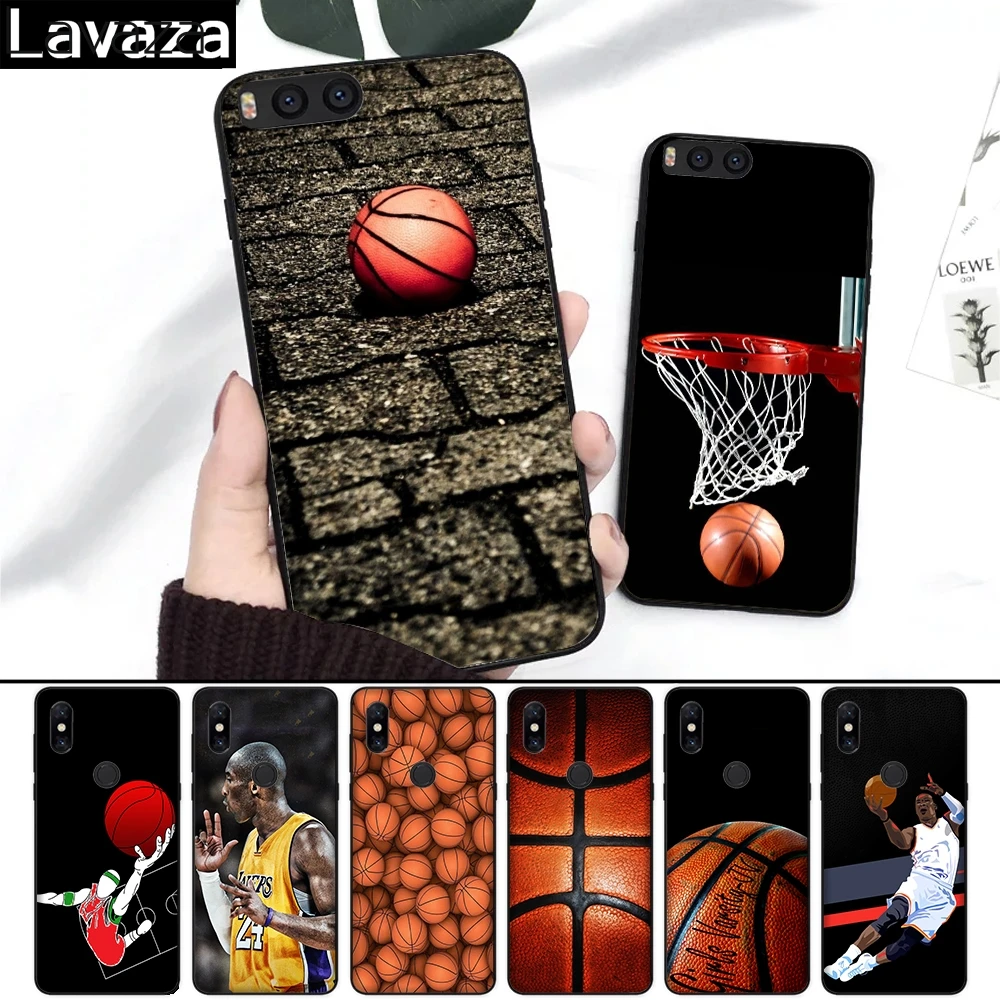 

Lavaza basketball sport Silicone Case for Xiaomi Redmi 4A 4X 5A S2 5 Plus 6 6A Note 4 Pro 7 8 k20 Prime Go