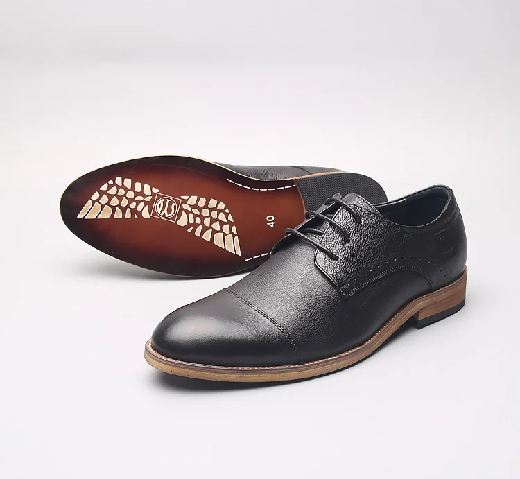 Винтажная британская кожаная обувь для мужчин; модная повседневная обувь из натуральной кожи винного цвета с острым носком; деловые мужские оксфорды