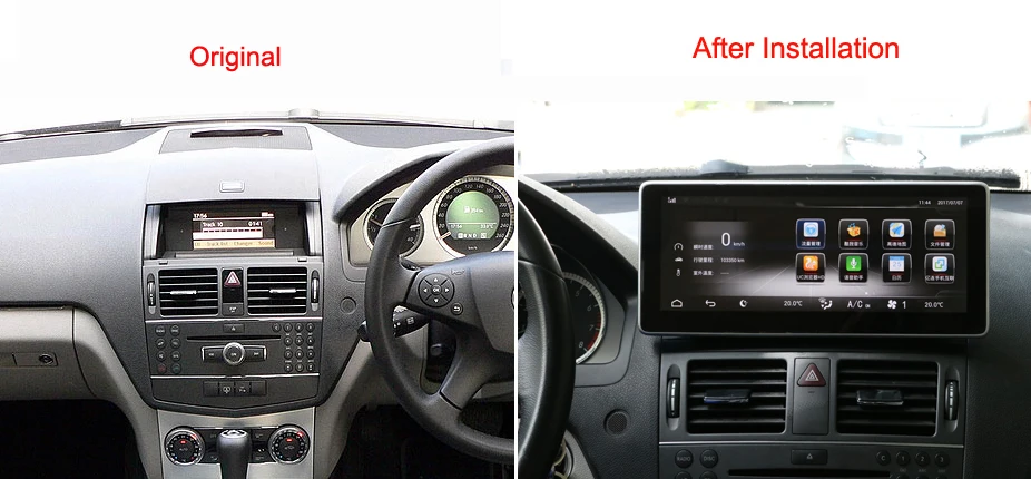 Cheap Android 8.1 Octa 8-Core 4+64G Car Radio GPS Navigation Bluetooth WiFi Head Unit Screen for Mercedes Benz C Class W204 2008-2010 1 Cheap Android 8.1 Octa 8-Core 4+64G Car Radio GPS Navigation Bluetooth WiFi Head Unit Screen for Mercedes Benz C Class W204 2008-2010 1