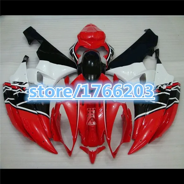 

Инъекция для YZFR6 2006 2007 YZF R 6 YZF R6 06-07 красный белый YZF 600 YZF600 YZF-R6 06 07 обтекатель корпуса новый красный черный Ning