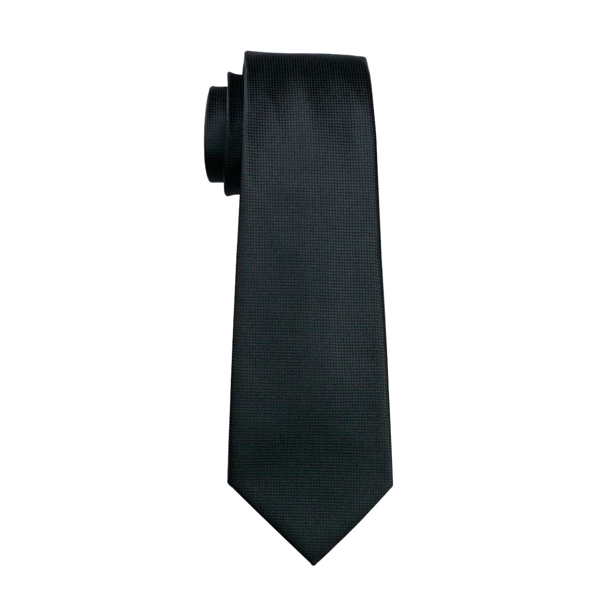 Черный Шелковый мужской галстук для свадебной вечеринки деловой галстук набор FA-251