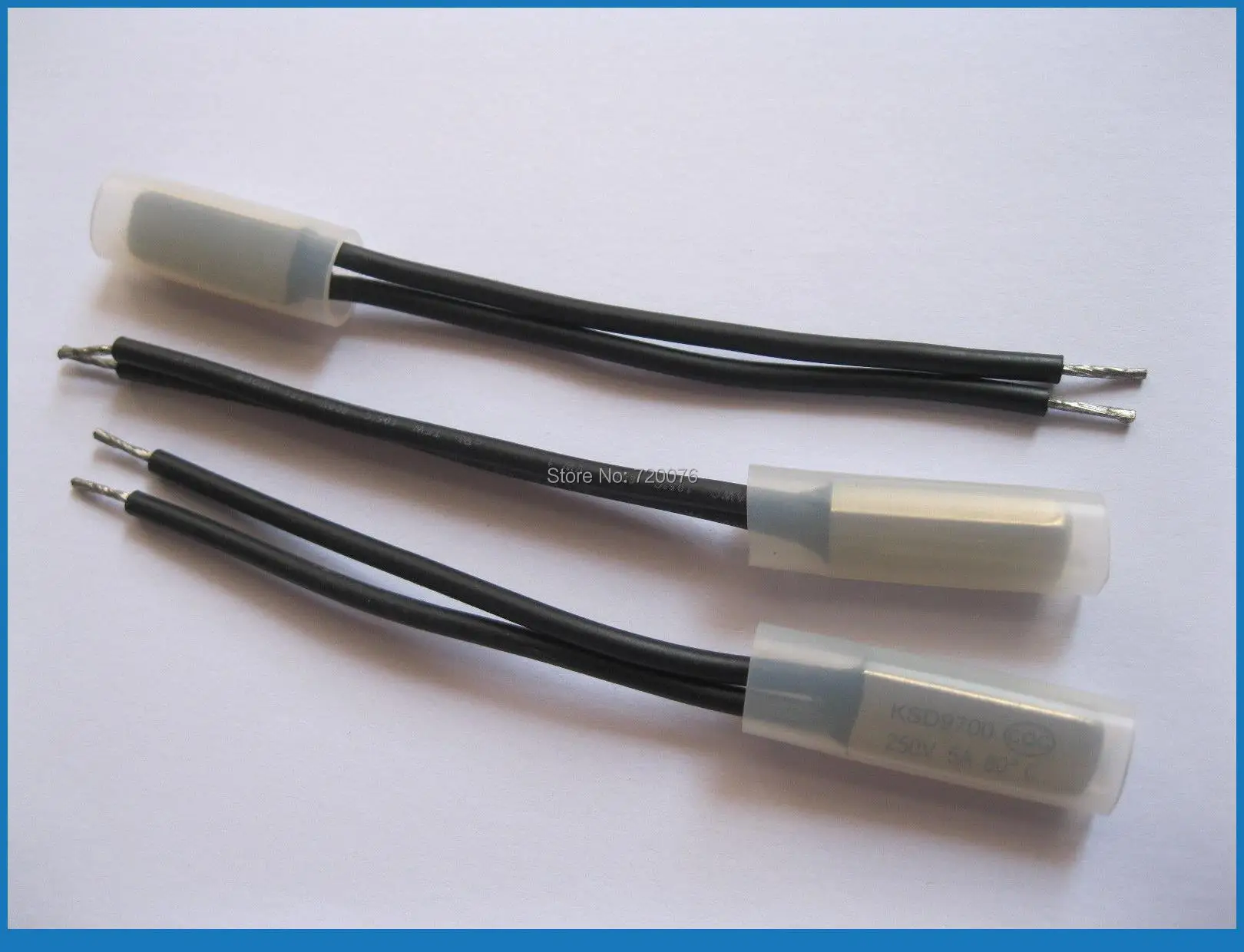 30 pcs KSD9700 Bimetal Temperature Switch Thermostat 80 Degree NC