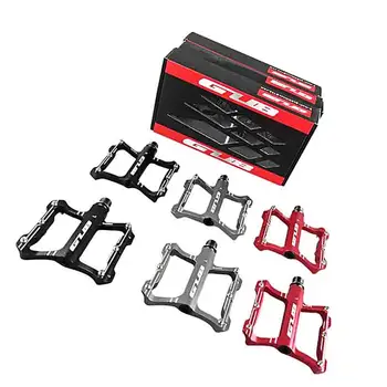 

GUB Bicycle BMX Bike Cycling Flat Pedal Platform Pedals Road Bike Pedals Cycling Big Foot Contact 9/16 Thread Sealed Bearings