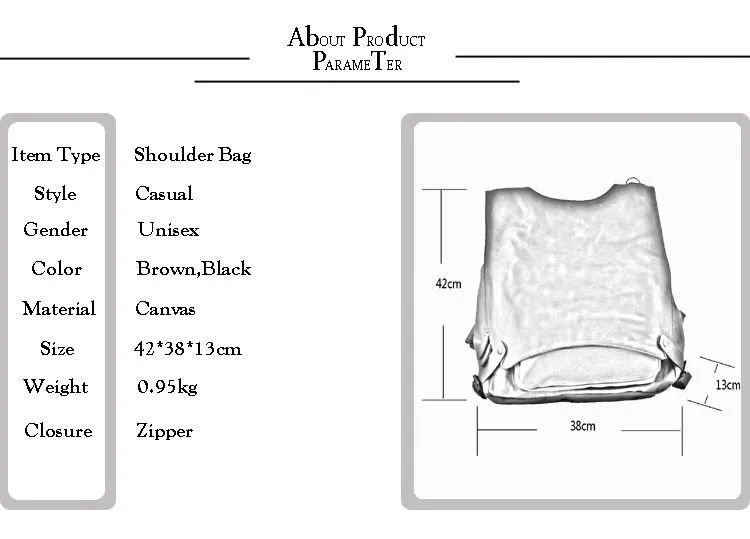 casual one shoulder bag