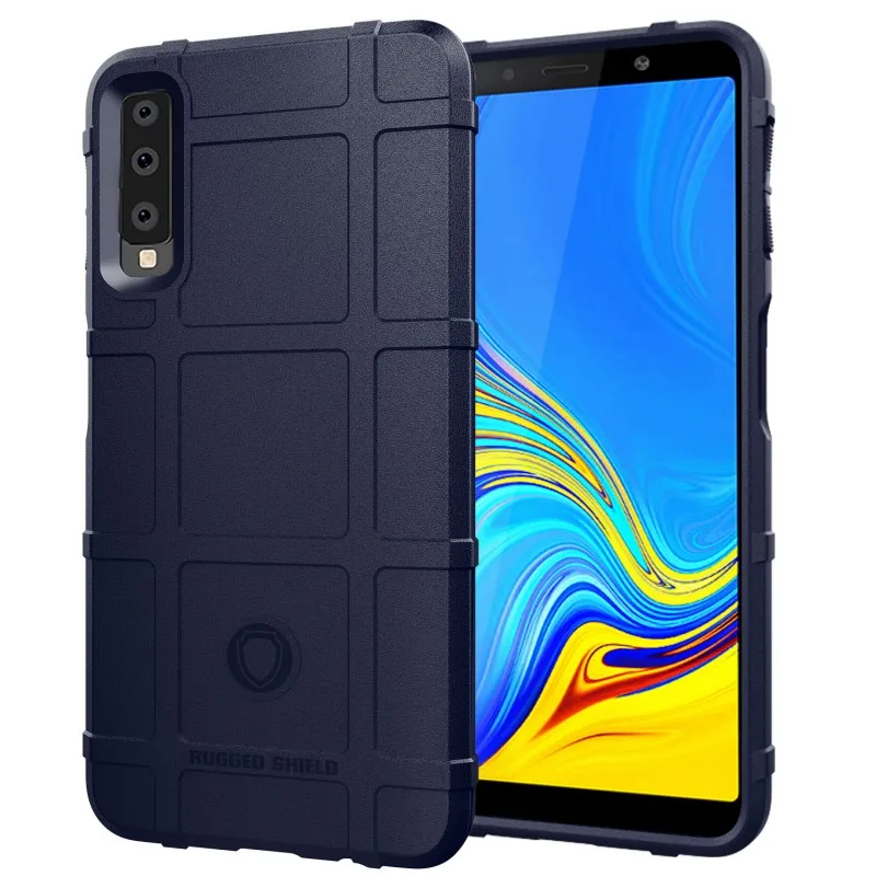 

Armor Case for Samsung Galaxy A7 2018 Cover A750 Silicone Shockproof Rugged Shield Cover for Samsung Galaxy A9 2018 Case
