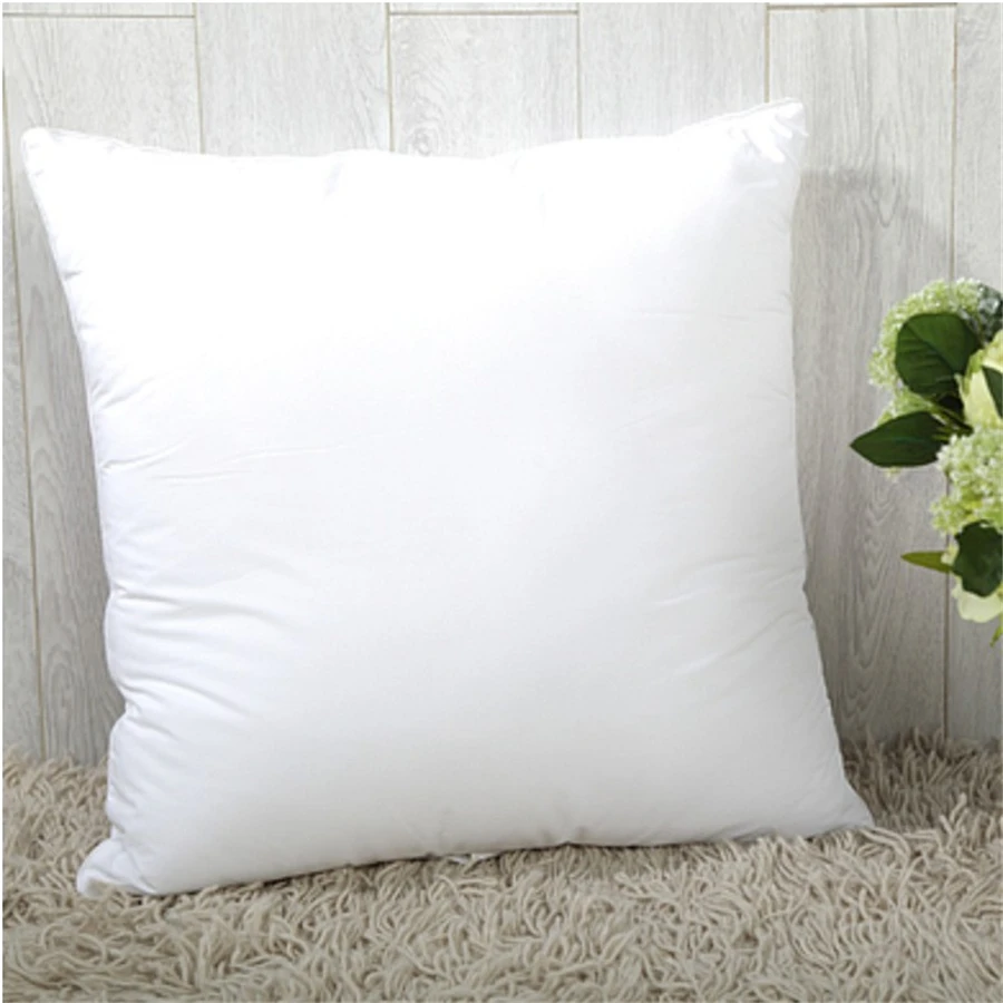 35/40/45/50/55/60cm White Soft PP Cotton Seat Filling Cushion Core Decorative Throw Pillow ...