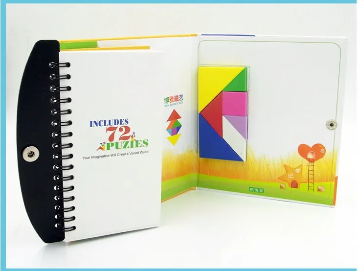 2016 New IQ Tangram Puzzle Logic Brain Teaser Kids
