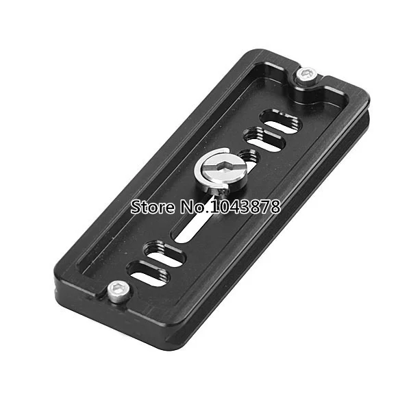 PU100 Черный Quick Release Plate для Камера Штатив Ballhead PU-100