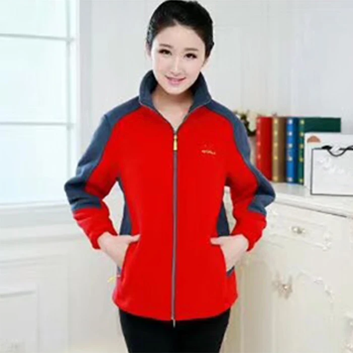 

LET-SETTING Fleece jacket women fall autumn cashmer autumn fertilizer plus size warm