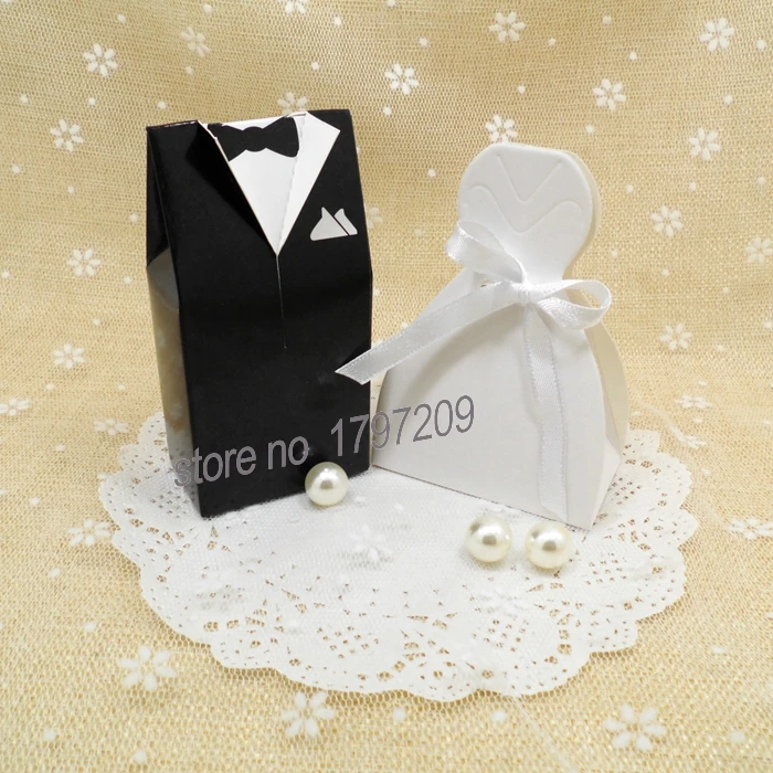 Wedding Favors Bride And Groom Bo Gallery Decoration Ideas 100pcs Bride And Groom Wedding Favor Bo Gift Box Candy Baby