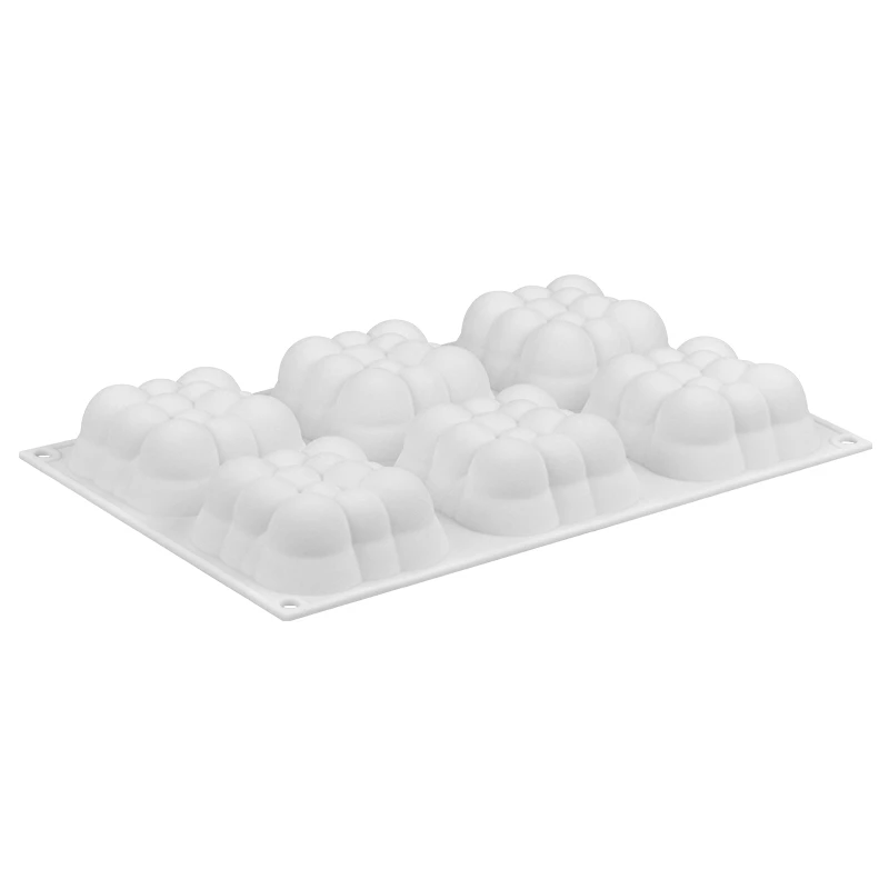 3D облако формы торта силиконовые мусс десерт формы для тортов квадратный пузырь формы для выпечки украшения инструменты