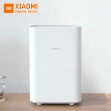 Xiaomi Zhimi Smartmi увлажнитель воздуха 2 Чистый Испарительный безтуманный Тип естественная влажность воздуха бесшумный увлажнитель приложение управление