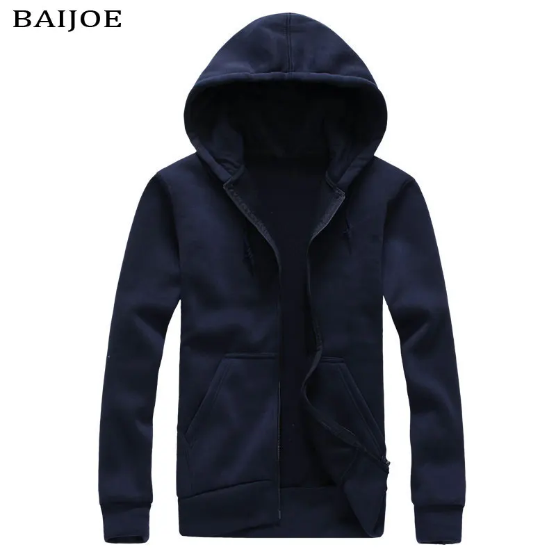 

New 2017 spring men's Sweatshirt Korean wild fashion casual zipper couple long-sleeved hooded simple solid color cardigan jacket