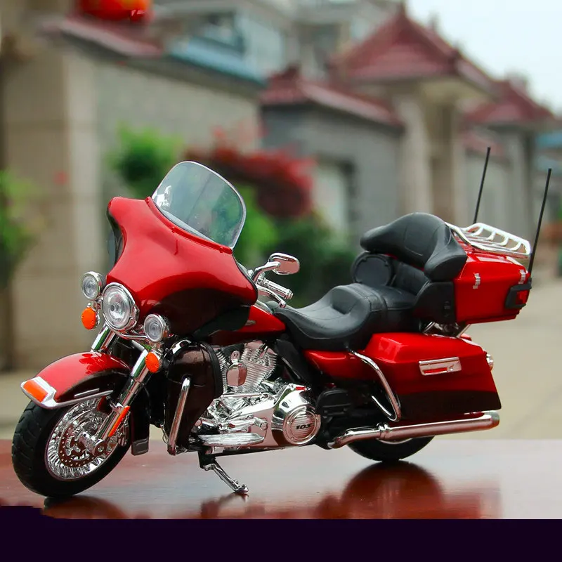 

1:12 Scale Cool Gliding Harley Motorcycle Model Simulation Diecasting Alloy Motorcycle Model Toy Decoration Boy Gift Collection