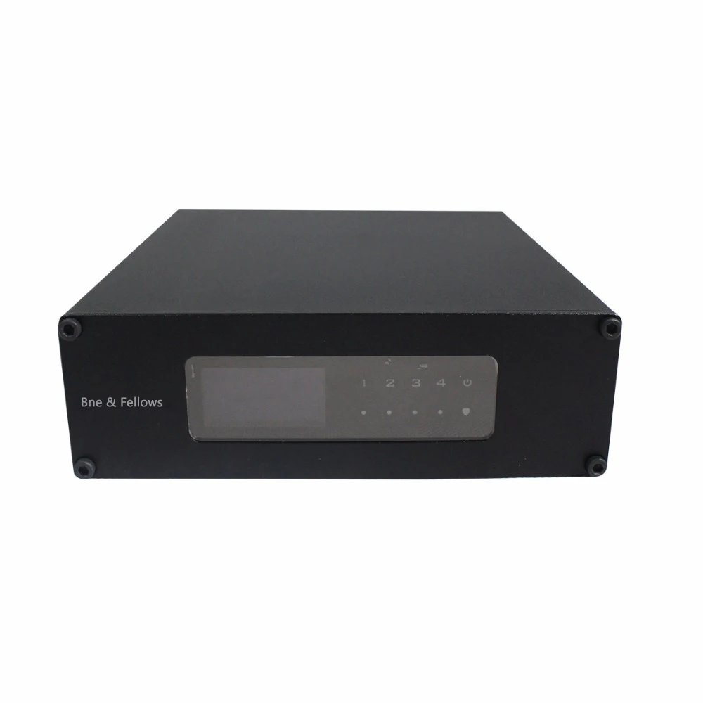 US $276.00 4 In 4 Out Professional Mini Dante Audio ConverterTransmitter With POE And 12VDC Power Supply