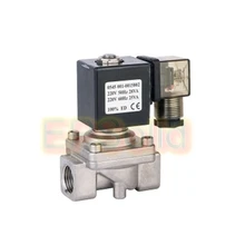 1/2 ''~ 1'' прямого привода Нержавеющая сталь электромагнитный клапан SPU220 2 трехходовых электромагнитных клапана DC12V, DC24V, AC110V и AC220V