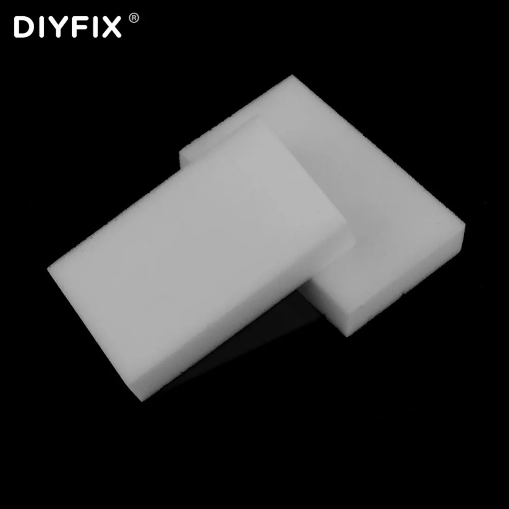 DIYFIX 2 шт. инструмент для ремонта мобильных телефонов ЖК-экран ОСА клей удаление Губка Очиститель Клей для удаления пены ручные инструменты