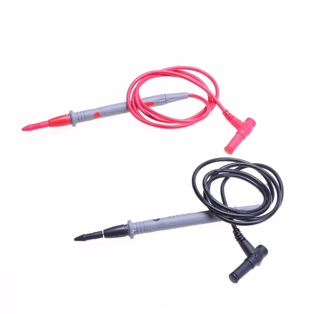 

Universal Electronic Multimeter Test Lead Probe with 105cm Extension Line Test Probe PVC Silicon Line Multimeter Color as Random