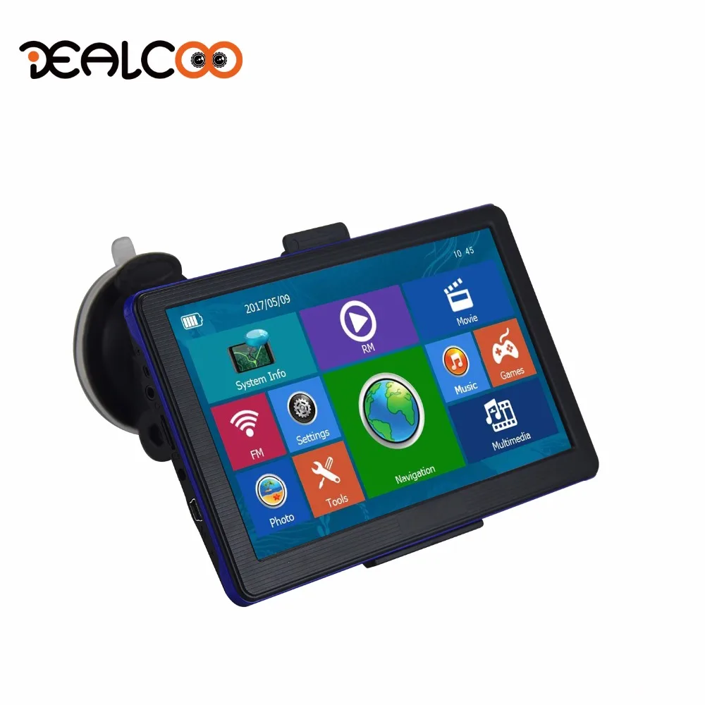 

Dealcoo Car GPS Navigation 7 Inch Europe Gps Car Navigator 7 Inches Auto Navigator Gps Camion Navigators Belarus Navitel Russian