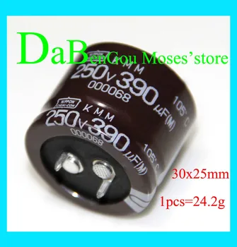 

250v 390uf 100% Original NCC Electrolytic Capacitor Radial capacitance 30x25mm (20pcs)